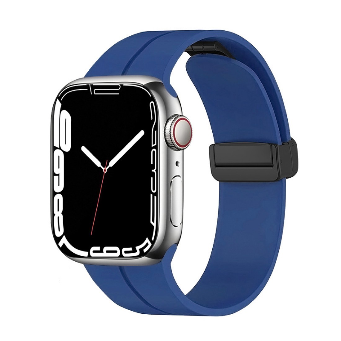 Apple Watch Uyumlu Airy Loop Mıknatıslı Silikon Kordon Blue