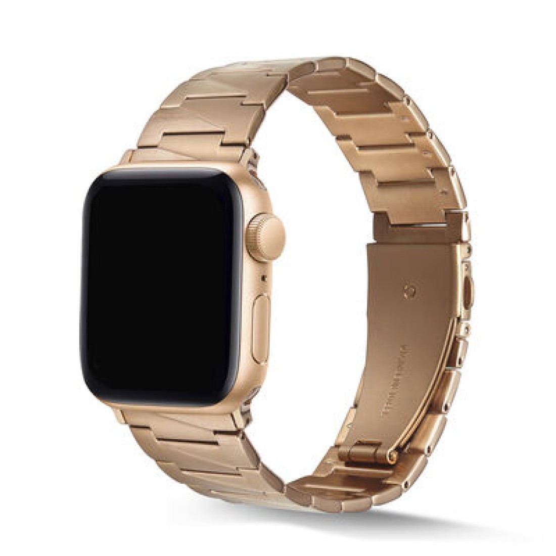 Apple Watch Uyumlu Apron Loop Çelik Kordon RoseGold
