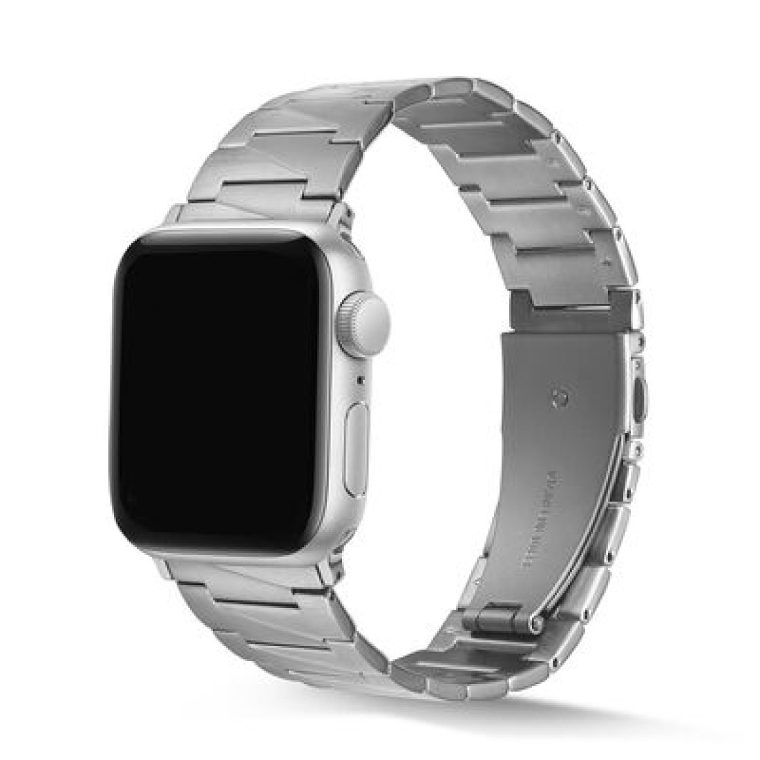 Apple Watch Uyumlu Apron Loop Çelik Kordon Silver