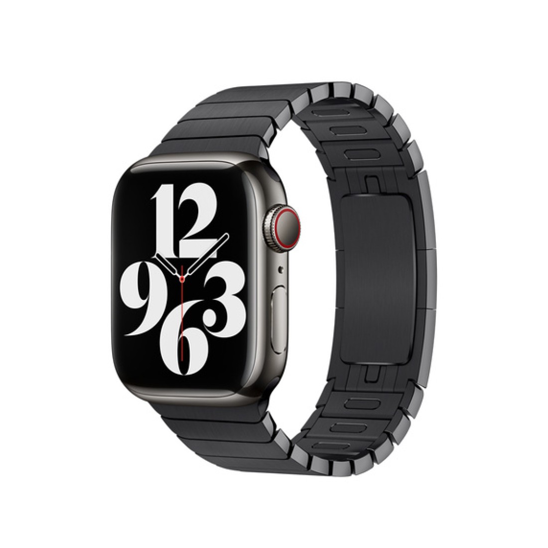 Apple Watch Uyumlu Bangle Loop Çelik Kordon Black